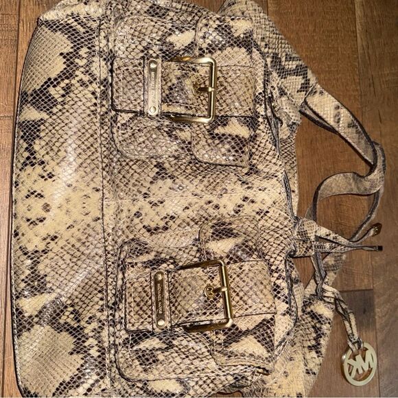 MK Snakeskin Pattern Tote Bag - Picture 6 of 6